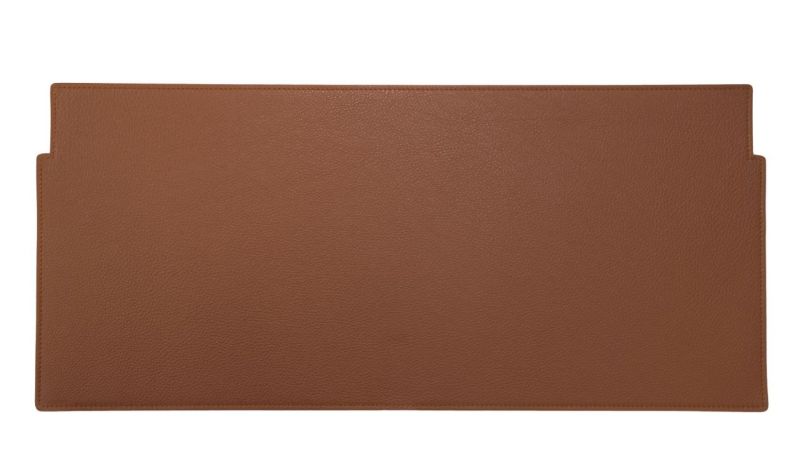 Lederen blad voor USM-bureau, binnenmaat 50x35, COGNAC Leather on Top, UNIEK STUK  